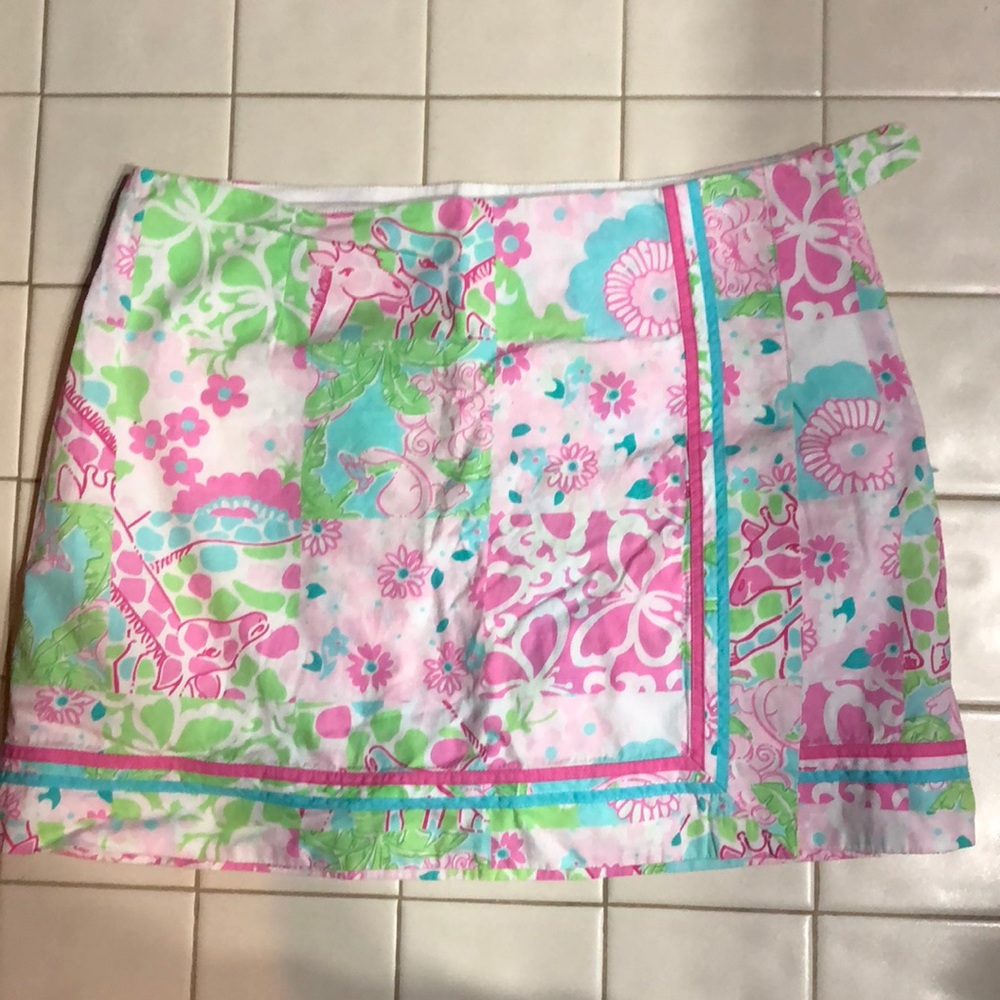 Adorable Giraffe Print Lilly Pulitzer Skirt